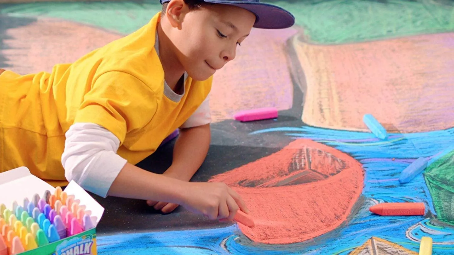 Crayola Washable Sidewalk Chalk - 48 Colors