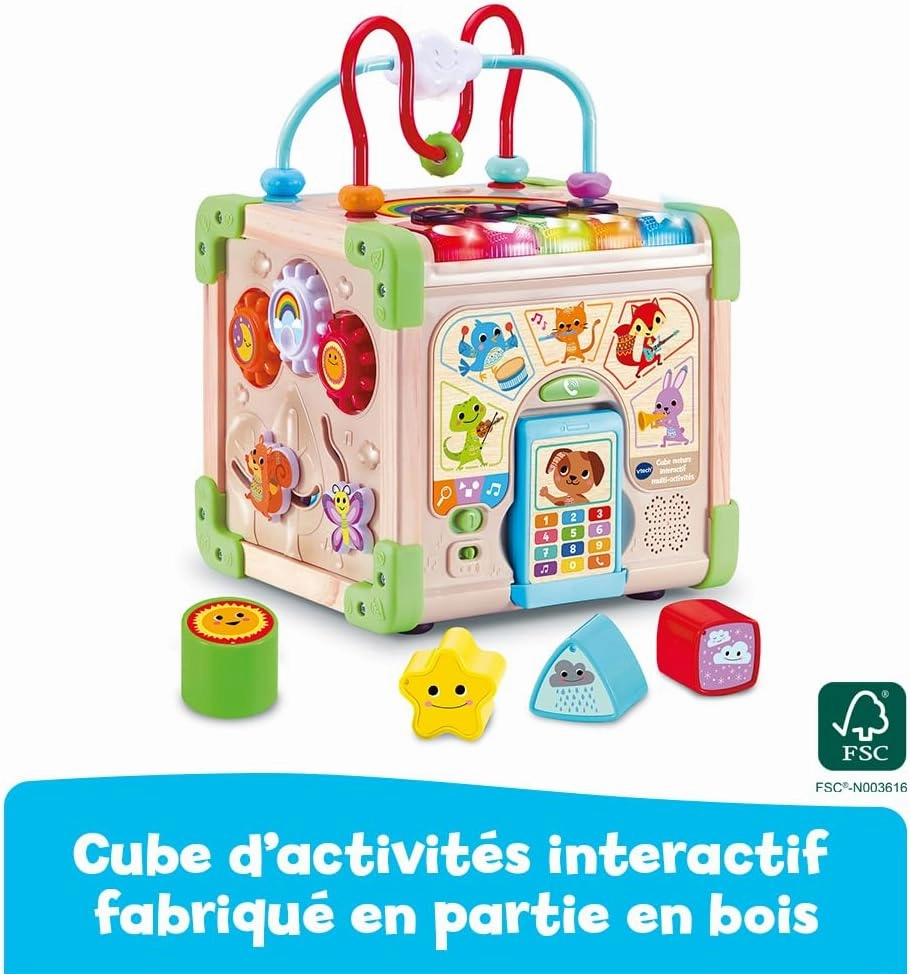 Cube Nature Interactif Multi Activities