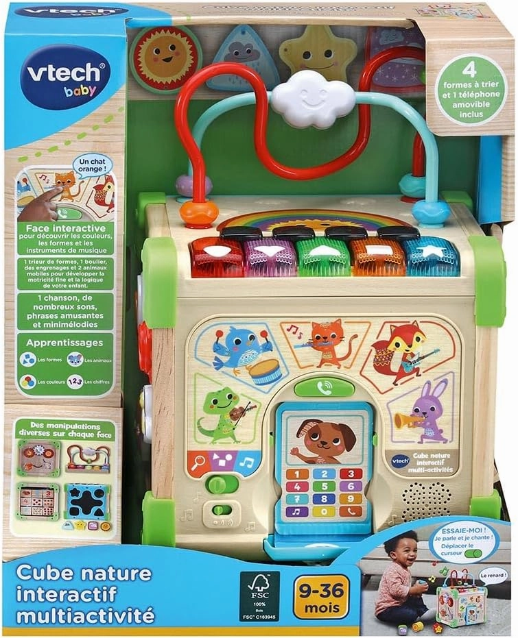 Cube Nature Interactif Multi Activities