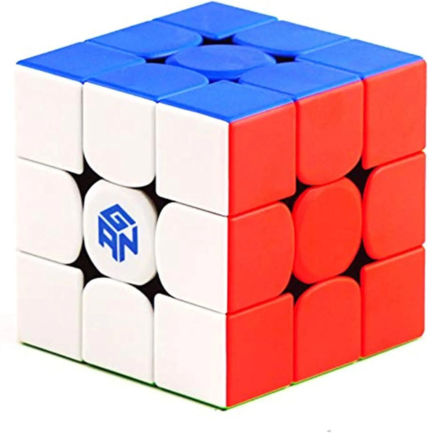 CuberSpeed Gan 356 RS 3x3 stickerelss Magic Cube GAN 356 R S 3x3x3 Speed Cube Puzzle (356RS Version)