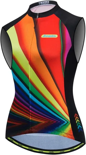 Cycling Jersey Women Aogda Bike Shirts Team Bicycle Clothing Ladies Biking Tops Tights