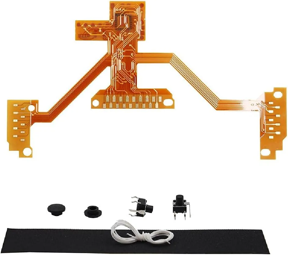 DAGIJIRD 1 Set Turbo Rapid Fire Mod Board Flex Cable Console Replacement Accessories for PlayStation for PS4 Game Controller