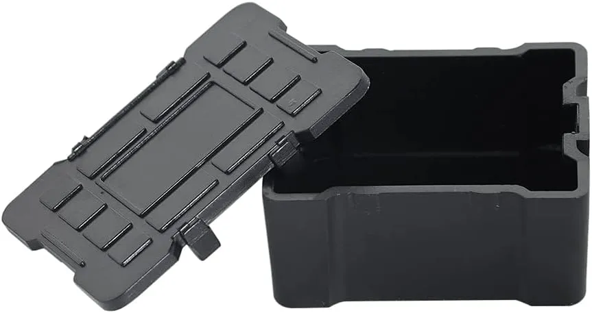 DAGIJIRD Simulation Fishing Box Medical Chest Tool 110g Plastic Case Box for 1:10 RC Crawler Car
