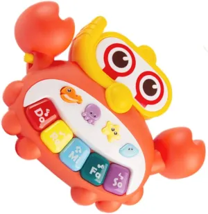 DECHOUS Portable Musical Piano for Handheld Interactive Plaything Stimulates Imagination Musical Interest Great Present for Easy Handling