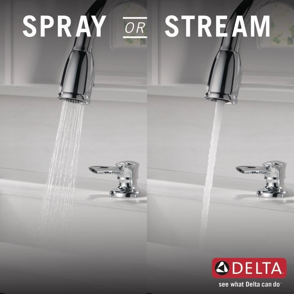 DELTA 16970-SD-DST Kate Pull-Down, 4.00 x 13.00 x 20.00 inches, Chrome