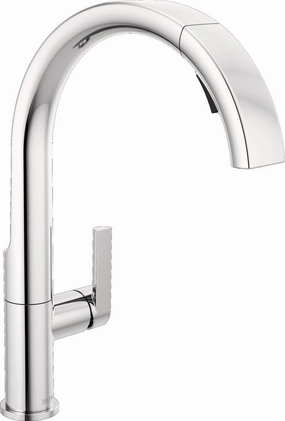 Delta 19824LF Keele Kitchen Faucet, Standard, Chrome