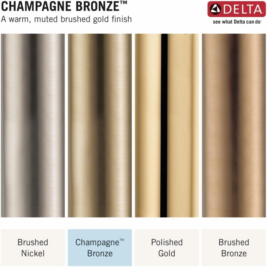 Delta Faucet 9159T-CZ-DST Trinsic Kitchen Faucet, Touch, Champagne Bronze