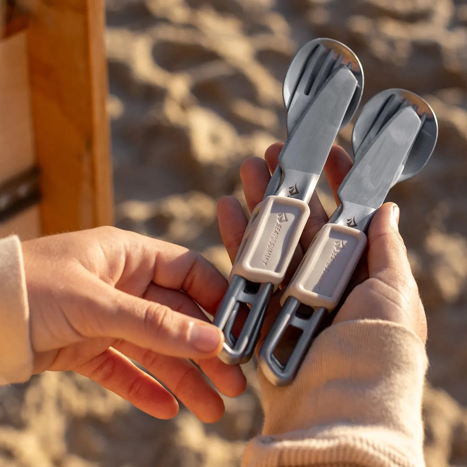 Detour Stainless Steel Cutlery Set - [3 Piece] Grey