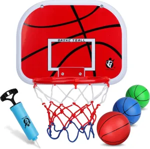 Dilabnba 6'' Basketball 6PCS   Mini Indoor Basketball Hoop Set