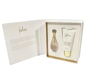 Dior J'adore Perfume for Women Mini Fragrance Gift Set EDP & Body Lotion Duo Travel Set