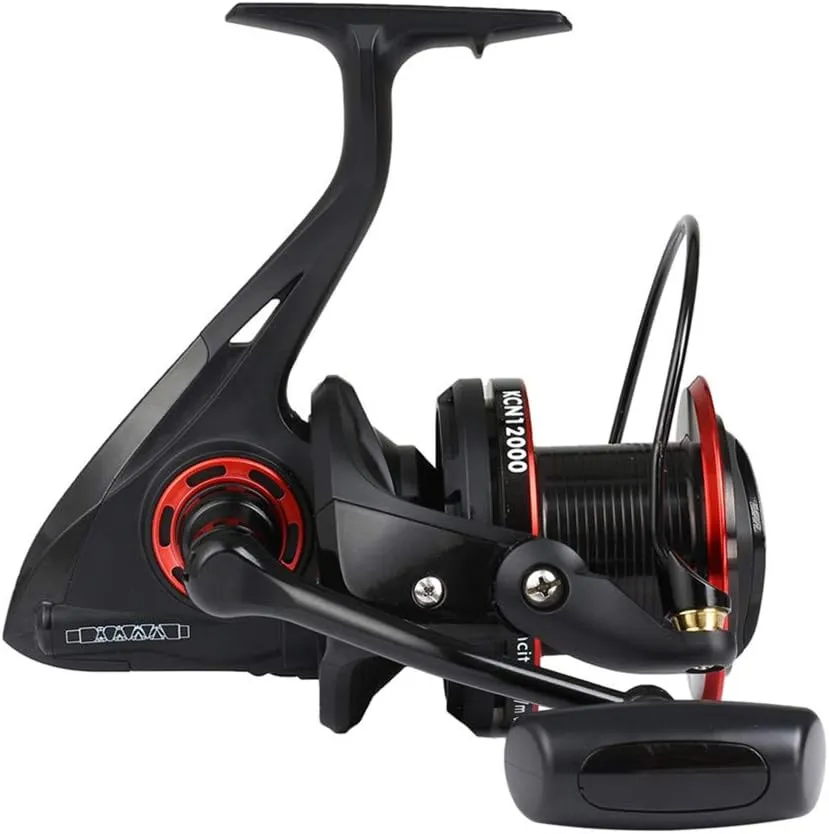 Diwa Spinning Fishing Reels 8000 10000 12000 Series Freshwater Saltwater Big-Game Fishing Surf Fishing 12 1 Stainless BB 70 LBS Max Drag Ultra Smooth Powerful Spool Durable Spinner Gear