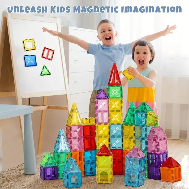 DIY Magnetic Blocks Tiles