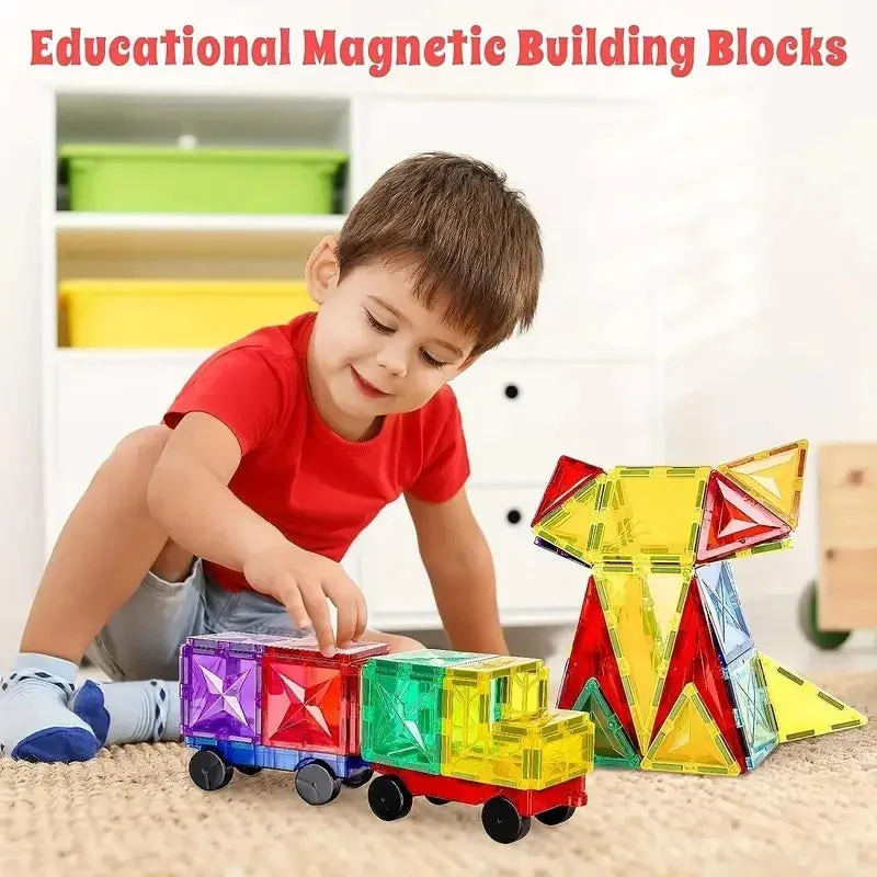 DIY Magnetic Blocks Tiles