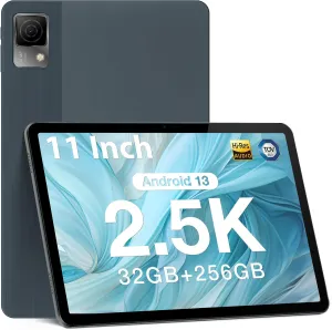 DOOGEE 11 Inch Tablet T30 Ultra, Helio G99 Octa Core, 32GB RAM   256GB ROM Expand 2TB, 8580mAh Battery,16MP   8MP Camera, Hi-Res & TUV Certification Android Pad (Gray)