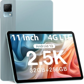 DOOGEE 11 Inch Tablet T30 Ultra, Helio G99 Octa Core, 32GB RAM   256GB ROM Expand 2TB, 8580mAh Battery,16MP   8MP Camera, Hi-Res & TUV Certification Android Pad (Blue)…