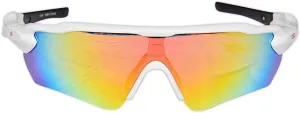 DSC Glider Polarized Cricket Sunglasses | Frame colour: White | Size: Mens | 100% UV Protected | Sunglasses for Men & Women