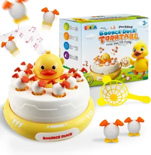 DU&DA Pop Up Duck Catch Game Toys for Age 3  Kids, Musical Bouncing Interactive Game for Kids, Boys & Girls, Toys Gift Set