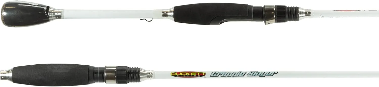 Duckett Fishing Crappie Slayer Spinning Rod, Light Action