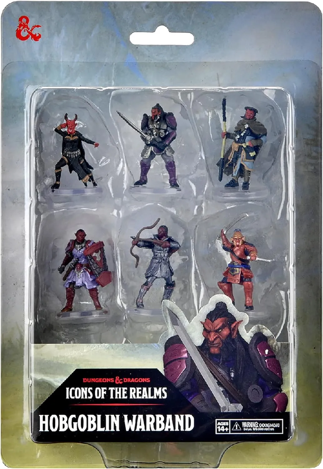 Dungeons & Dragons D&D Icons of The Realms: Hobgoblin Warband - 6 Pre-Painted Figures, Miniatures, RPG
