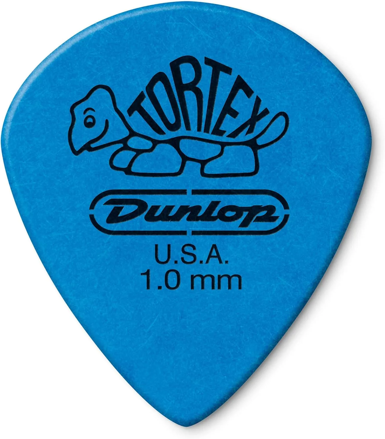 Dunlop 498R1.0 Tortex® Jazz III XL, Blue, 1.0mm, 72/Bag