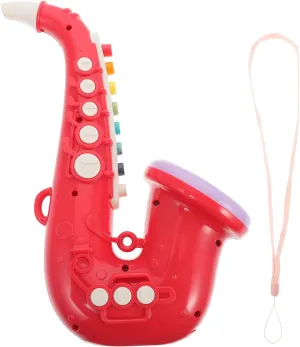 Early Educational Toy Simulation Saxophone for Boys and Girls Portable Musical Instrument Enhance Music Interest