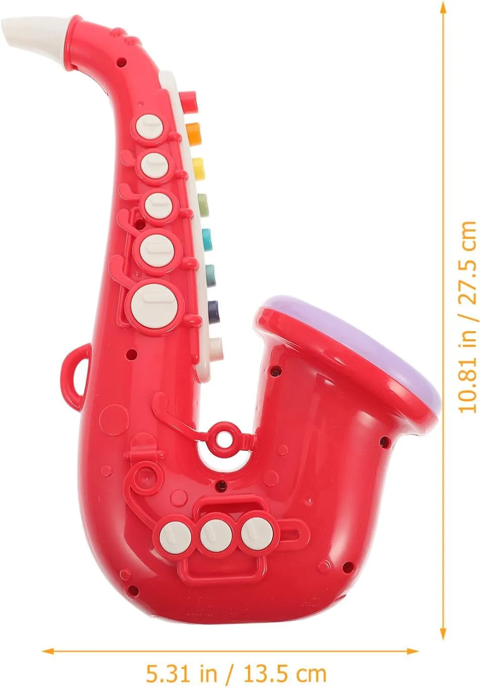 Early Educational Toy Simulation Saxophone for Boys and Girls Portable Musical Instrument Enhance Music Interest
