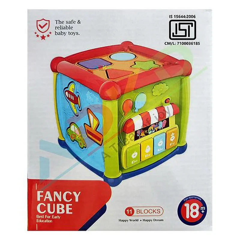 Early Learning Shape Sorter with Music and Light - Multicolor (1-2 Years)