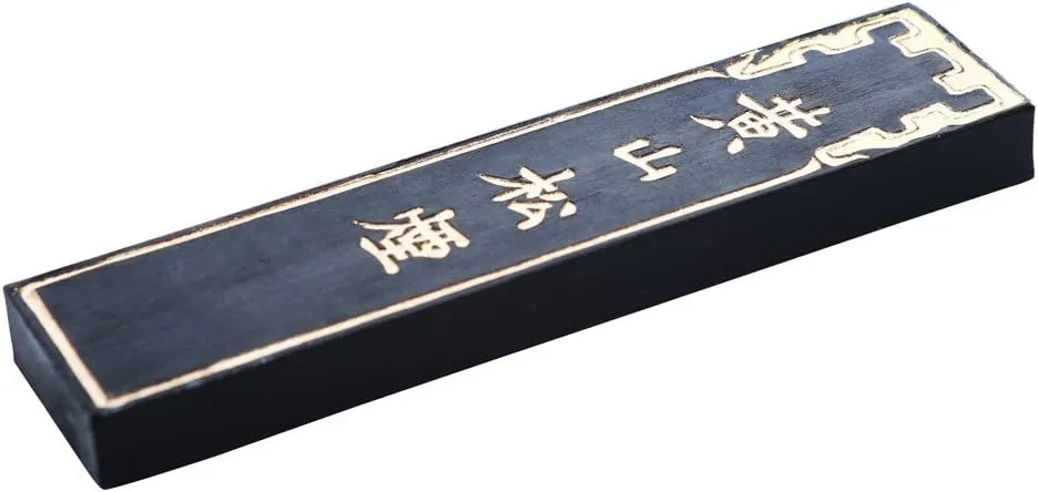 Easyou Hukaiwen Blueish Ink Stick Ink Block for Chinese Japanese Calligraphy and Drawing Hssy 31g