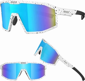 Eazyrun Polarized Small Sports Sunglasses for Youth Women, Baseball Softball Cycling Running Pickleball Padel tennis