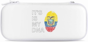 Ecuador It's is My DNA Hard Shell Travel Case with Rope 15 Game Card Pockets Compatible with Switch Protective