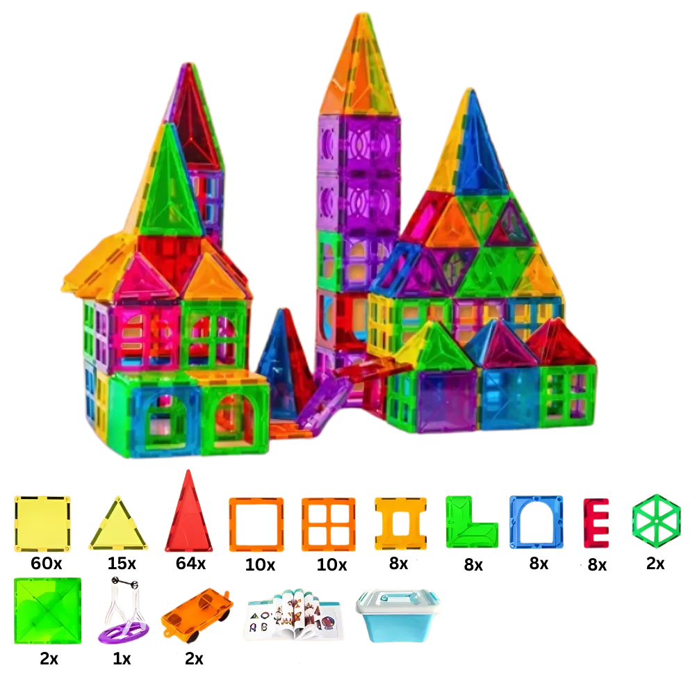 Educational Magnetic Building Blocks