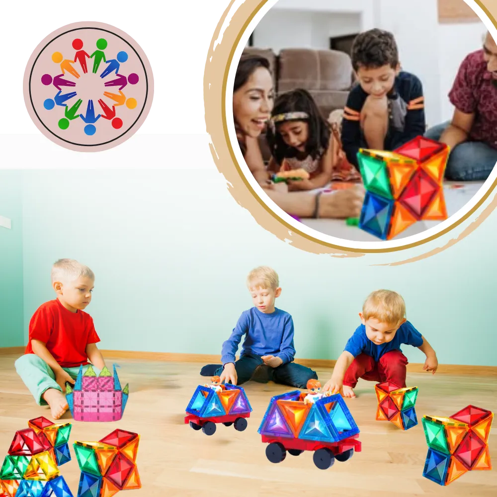 Educational Magnetic Building Blocks