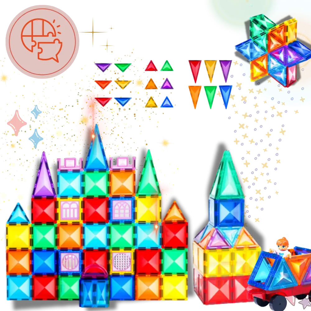 Educational Magnetic Building Blocks