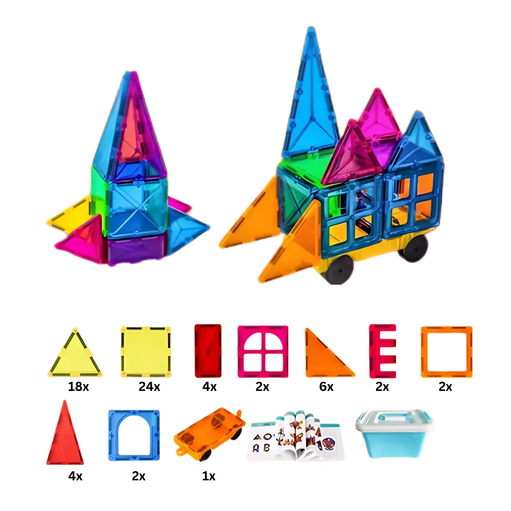 Educational Magnetic Building Blocks