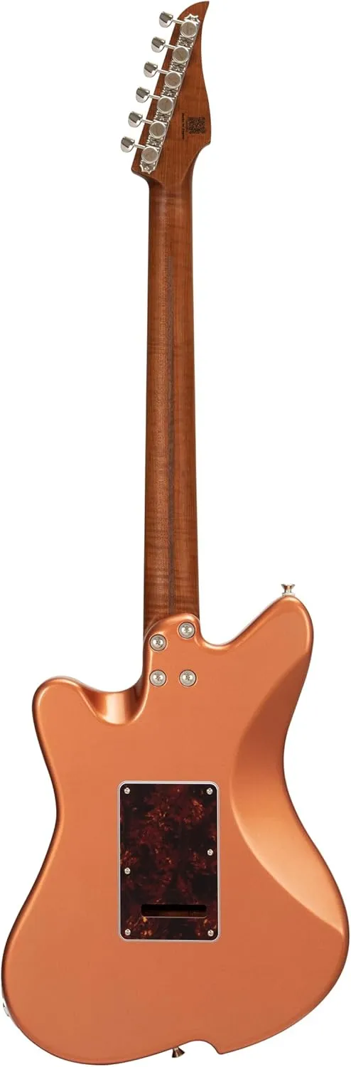 Electric Guitar JZ FRO Copper Age Gloss Handmade in Japan MIJ Roasted Flame maple Neck Stainless Steel Frets Gotoh Bridge Gotoh Locking Tuner 6 Strings Modern C Neck For All Levels