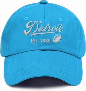 Embroidered City Hat Team Color Baseball Cap Trucker Hats Sports Fans Gifts Apparel for Men Women Youth