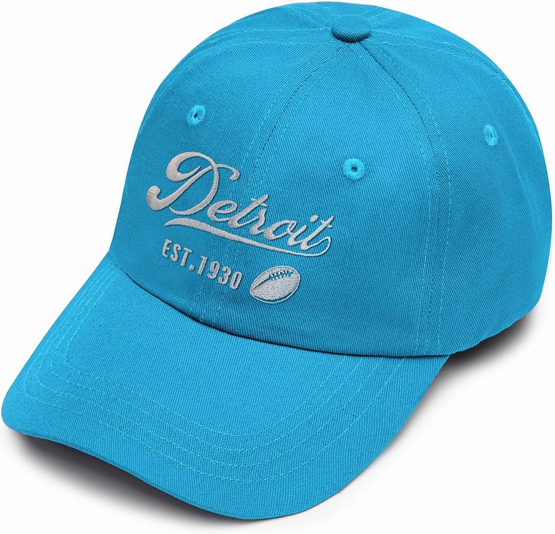 Embroidered City Hat Team Color Baseball Cap Trucker Hats Sports Fans Gifts Apparel for Men Women Youth