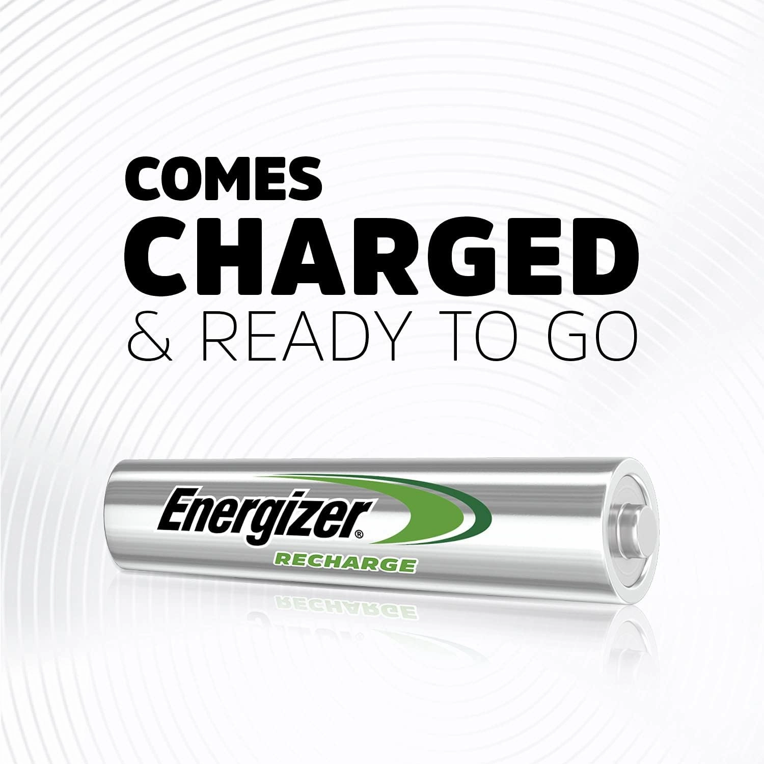Energizer Rechargeable AAA Batteries, Recharge Universal Triple A Battery Pre-Charged, 8 Count