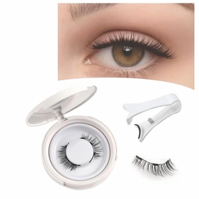 Enjuvie Magnetic Eyelashes,Enjuvie Magnetic Lashes With Applicator,Enjuvie Magnetic Eyelashes Kit,Reusable Magnetic Eyelashes,Magnetic Lashes Natural Look (Natural,2PCS)