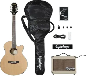 Epiphone PR-4E Acoustic/Electric Guitar Player Package