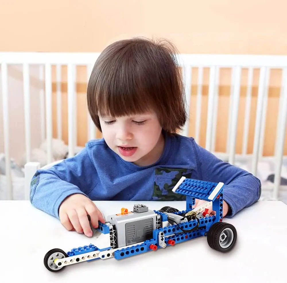 Erector Set Stem Toys,6 Different Shapes in Total Construction Toys,Educational Construction Learning Toys for Boys & Girls,with Electric Power Motor Children's Toys,307PCS