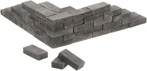 ERINGOGO 3 Decorative Brick Models Simulation Wall Brick Model for DIY Table Scenery Architecture Display