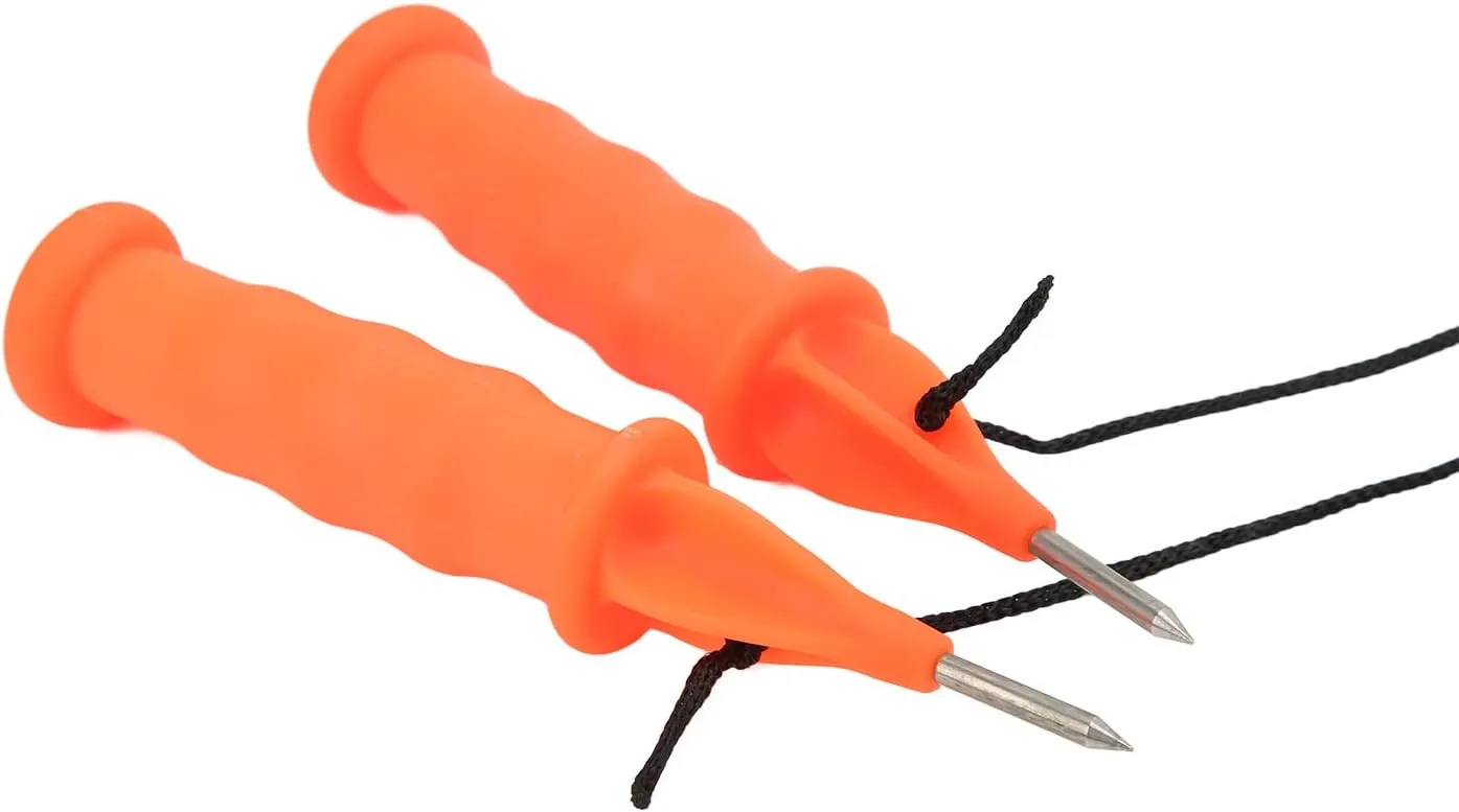 EVTSCAN Winter Ice Picks Ice Fishing Safety Picks with Emergency Whistle Fishing Tackle Tool for Outdoor Hiking