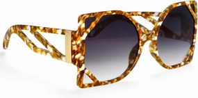 Fashion Luxury Sunglasses Women Hollow Oversized Shades Uv400