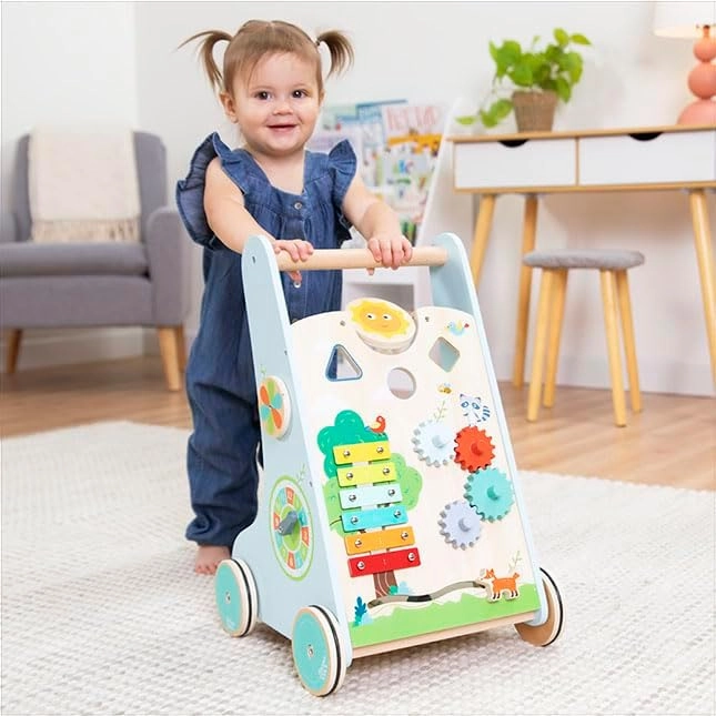 Fat Brain Toys Forest Activity Walker - Forest Friends Activity Walker Baby Toys & Gifts for Babies