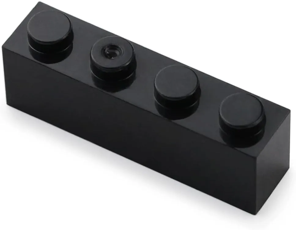 Feleph 360 Pieces 1x4 Bricks Black Classic Parts Building Creative Play Blocks Set Toy Classic Accessories Compatible with 3010 3066 Major Brick Brands