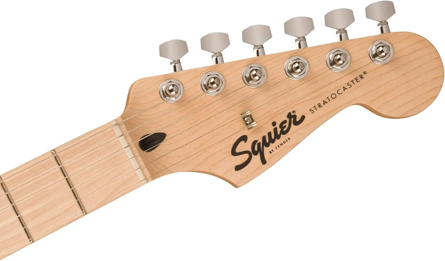 Fender Squier Sonic Stratocaster HSS - Black Bundle with Strap, Picks, and Austin Bazaar Guitar DVD