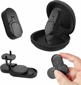 Fidget Adults Toy for ADHD，Magnetic Metal Fidget Toy for Desk，Cool EDC Magnets Slider Stress Relief Toy for Office，Anxiety Relief Haptic Multiple Ways Play Finger Push Spin Coins Decompression Toys