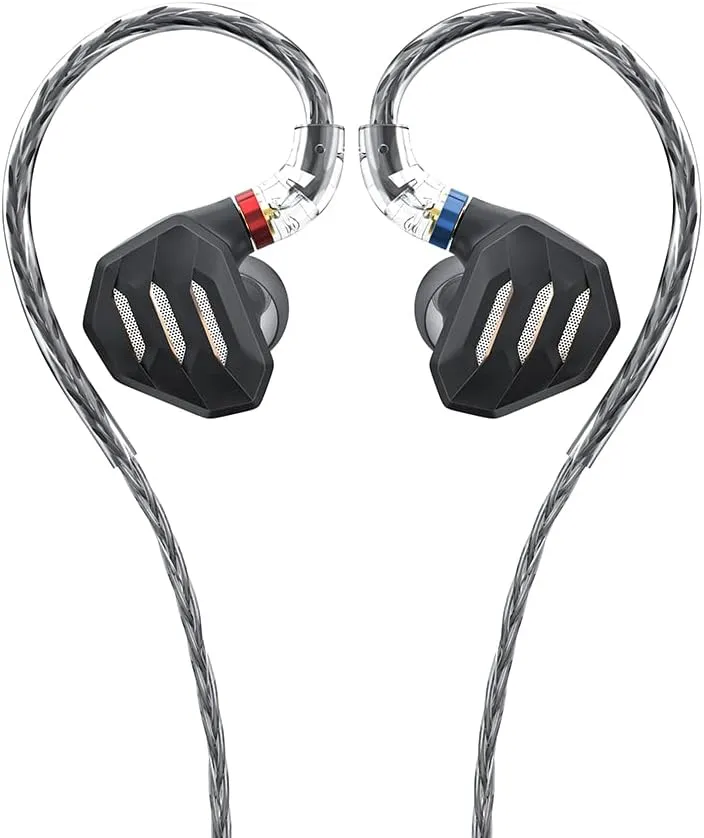 FIIO FH7S in-Ear Earphones High-Performance 1DD 4BA Hybrid Technology IEM Earbuds with 3.5/4.4mm Plug