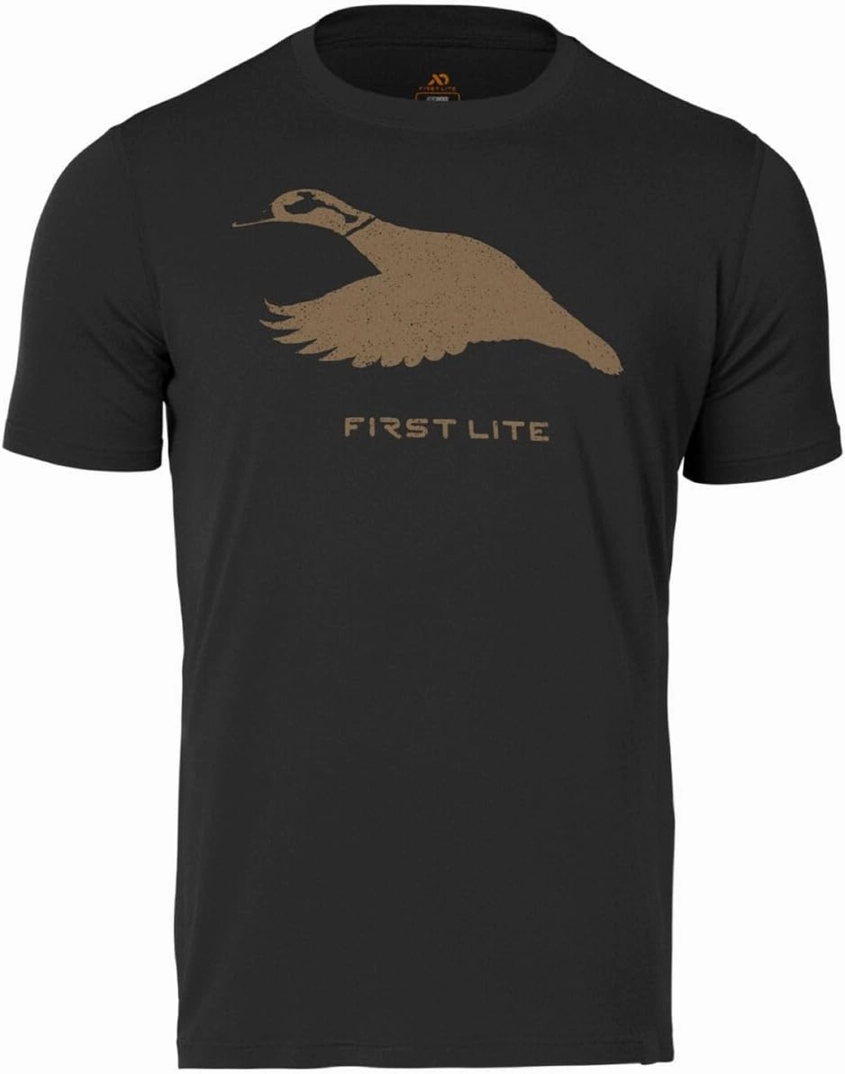 First Lite Men's Aerowool Tech Tee - Durable Merino Wool T-Shirt